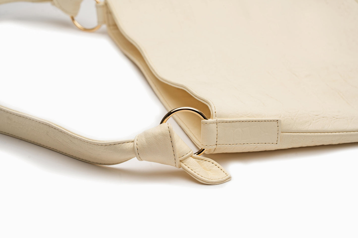 Cadenabbia Croc Embossed Leather Tote